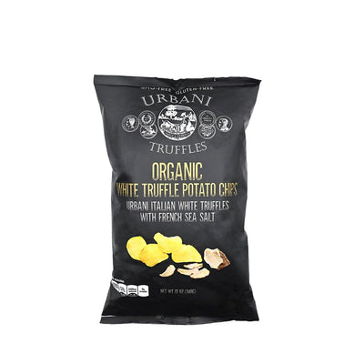 White Truffle & Sea Salt Potato Chips 12 OZ - Urbani Truffles