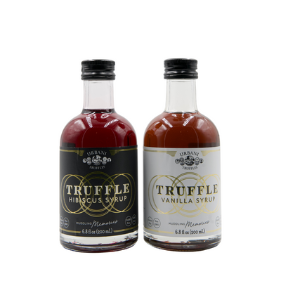 Truffle Syrup Vanilla & Hibiscus 6.8 FL OZ (200 ML each) - Urbani Truffles